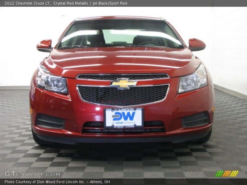 Crystal Red Metallic / Jet Black/Sport Red 2012 Chevrolet Cruze LT