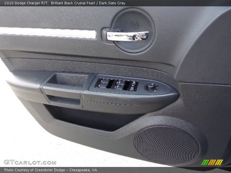 Brilliant Black Crystal Pearl / Dark Slate Gray 2010 Dodge Charger R/T