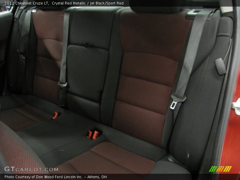 Crystal Red Metallic / Jet Black/Sport Red 2012 Chevrolet Cruze LT