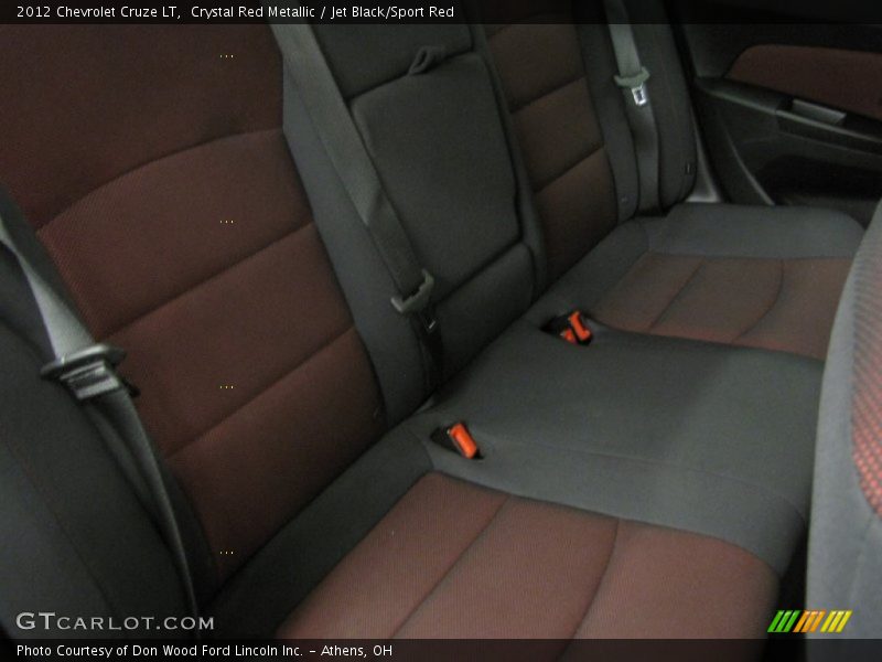 Crystal Red Metallic / Jet Black/Sport Red 2012 Chevrolet Cruze LT