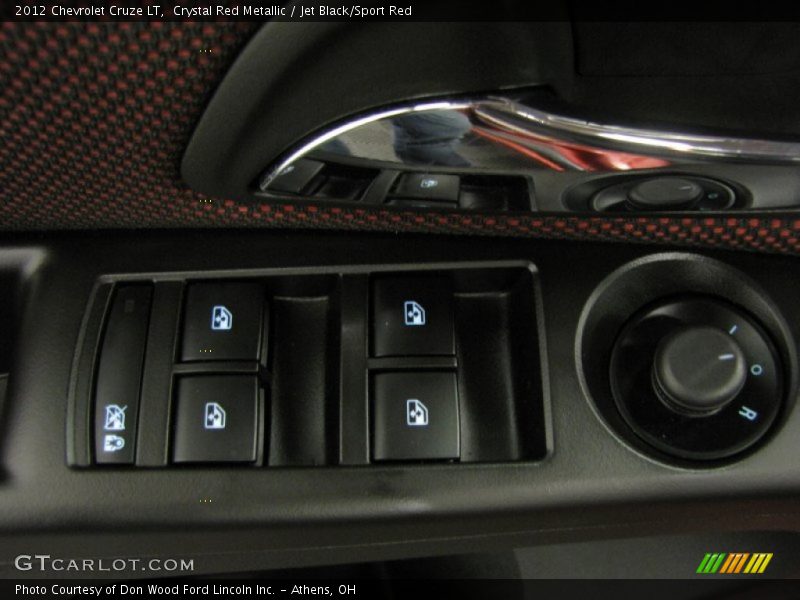 Crystal Red Metallic / Jet Black/Sport Red 2012 Chevrolet Cruze LT