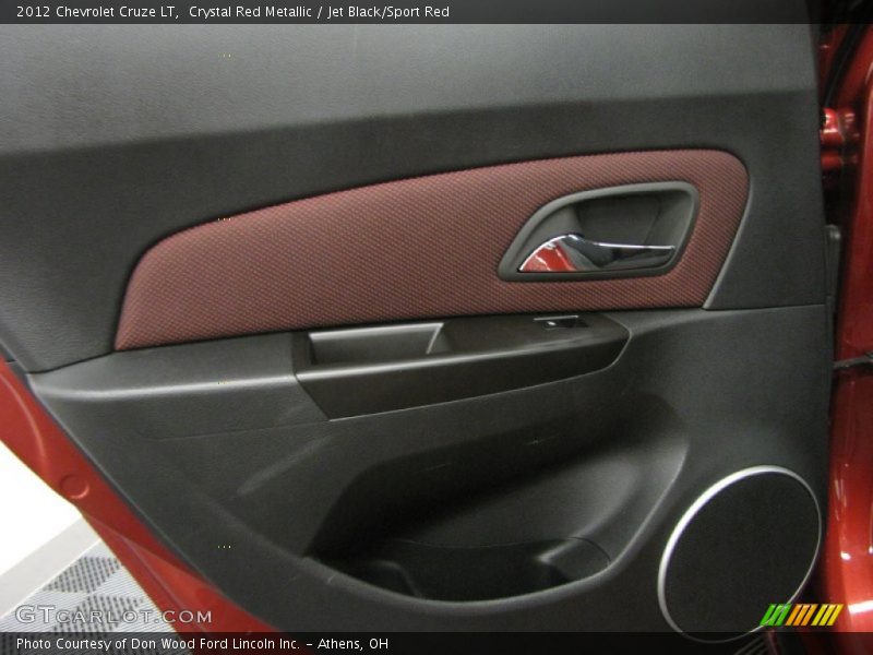 Crystal Red Metallic / Jet Black/Sport Red 2012 Chevrolet Cruze LT