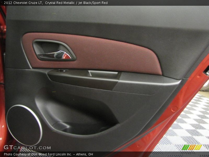 Crystal Red Metallic / Jet Black/Sport Red 2012 Chevrolet Cruze LT