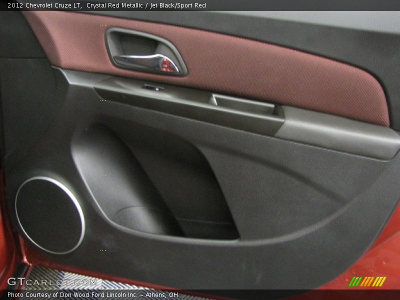 Crystal Red Metallic / Jet Black/Sport Red 2012 Chevrolet Cruze LT