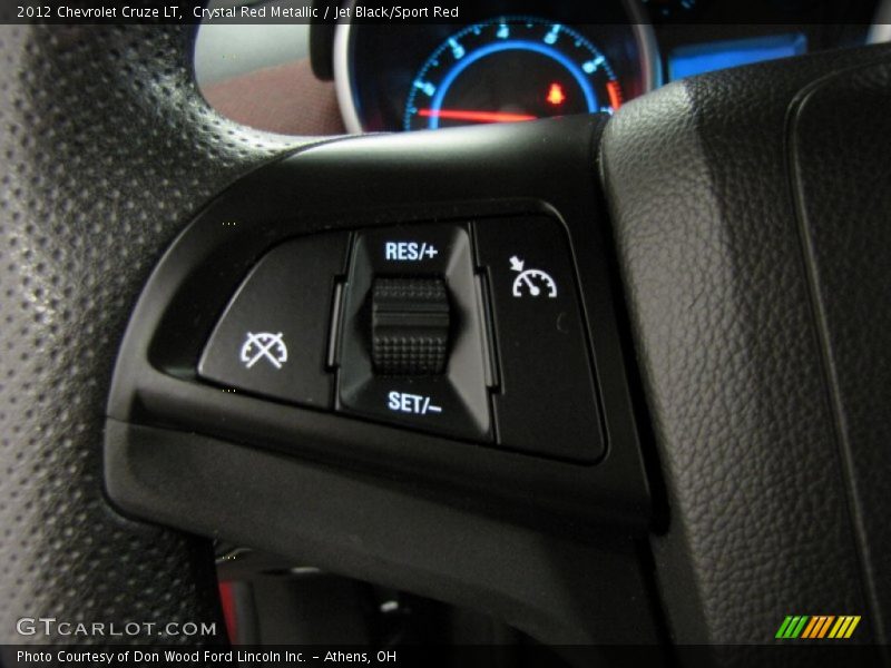 Crystal Red Metallic / Jet Black/Sport Red 2012 Chevrolet Cruze LT