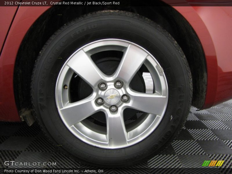 Crystal Red Metallic / Jet Black/Sport Red 2012 Chevrolet Cruze LT