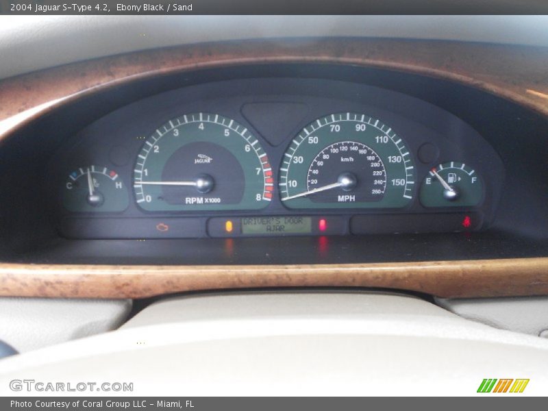  2004 S-Type 4.2 4.2 Gauges