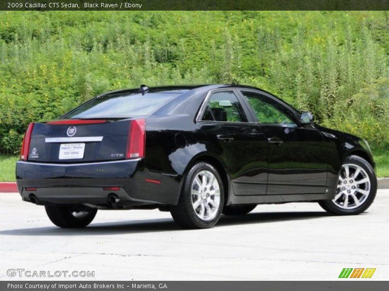 Black Raven / Ebony 2009 Cadillac CTS Sedan