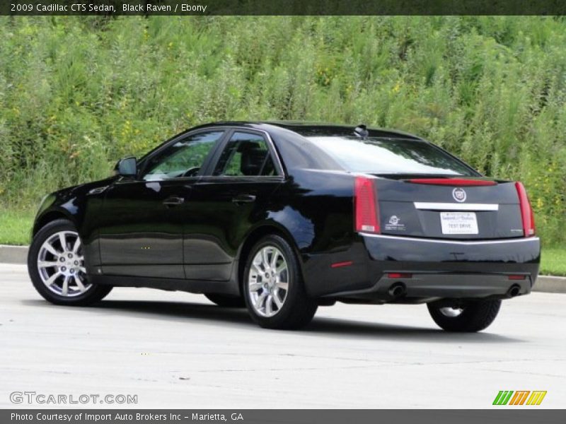 Black Raven / Ebony 2009 Cadillac CTS Sedan