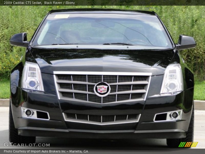 Black Raven / Ebony 2009 Cadillac CTS Sedan