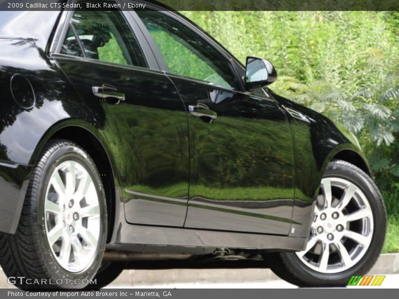 Black Raven / Ebony 2009 Cadillac CTS Sedan