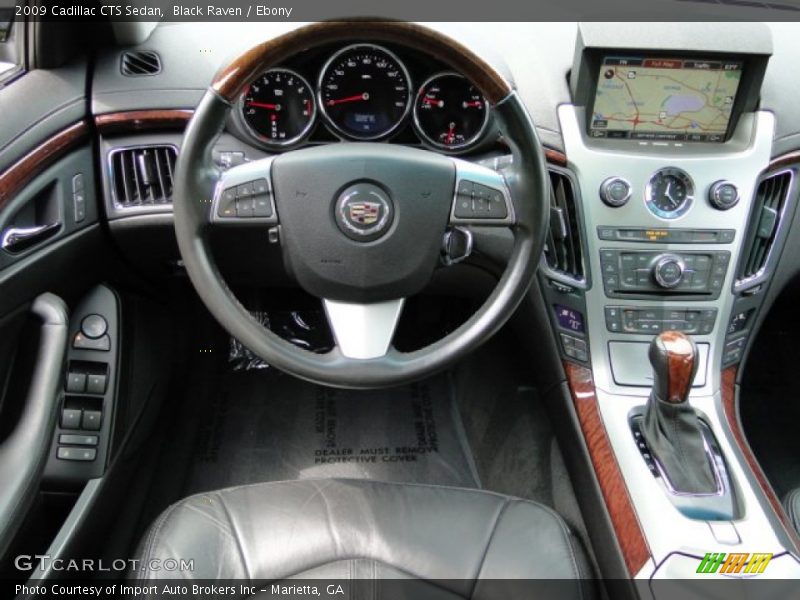 Black Raven / Ebony 2009 Cadillac CTS Sedan
