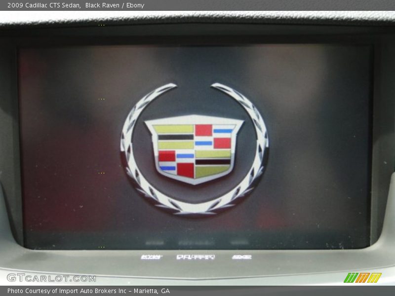 Black Raven / Ebony 2009 Cadillac CTS Sedan