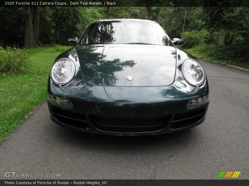 Dark Teal Metallic / Black 2005 Porsche 911 Carrera Coupe