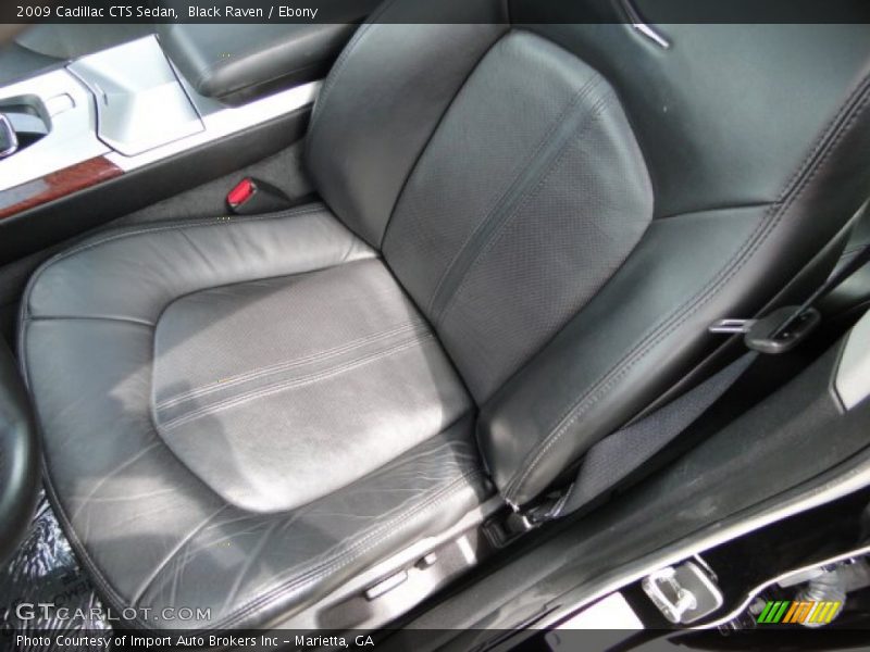 Black Raven / Ebony 2009 Cadillac CTS Sedan