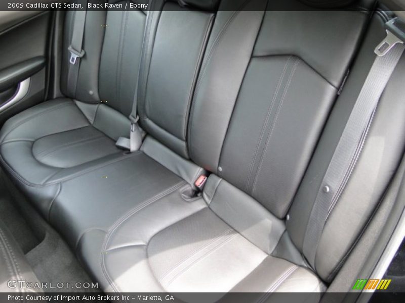 Black Raven / Ebony 2009 Cadillac CTS Sedan