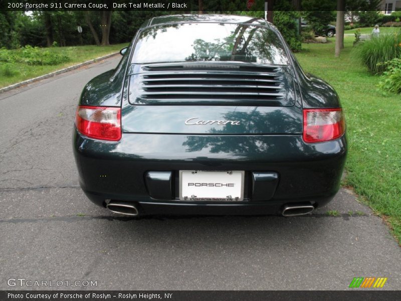 Dark Teal Metallic / Black 2005 Porsche 911 Carrera Coupe