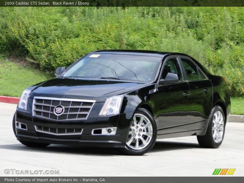 Black Raven / Ebony 2009 Cadillac CTS Sedan