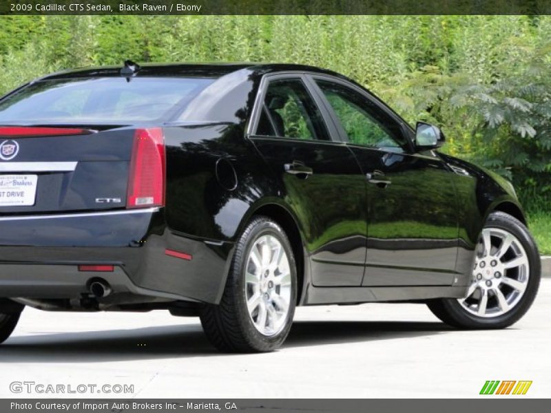Black Raven / Ebony 2009 Cadillac CTS Sedan