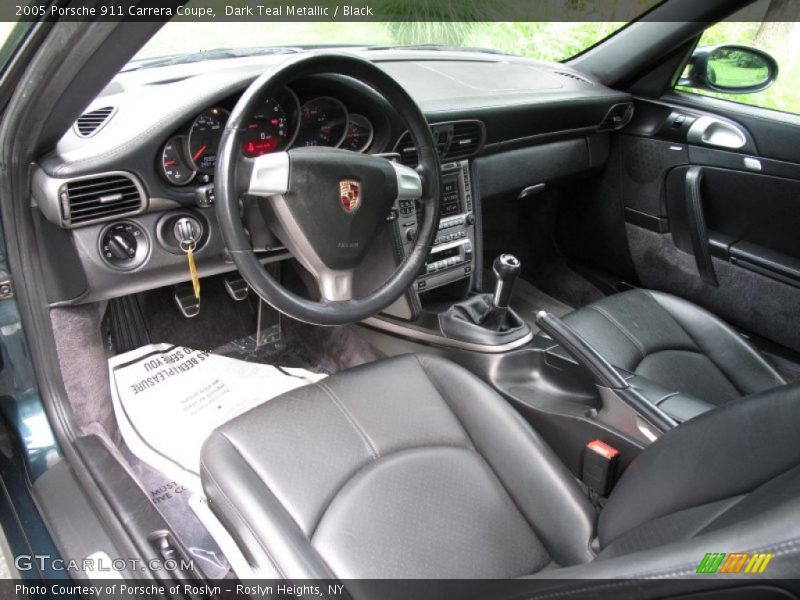 Black Interior - 2005 911 Carrera Coupe 