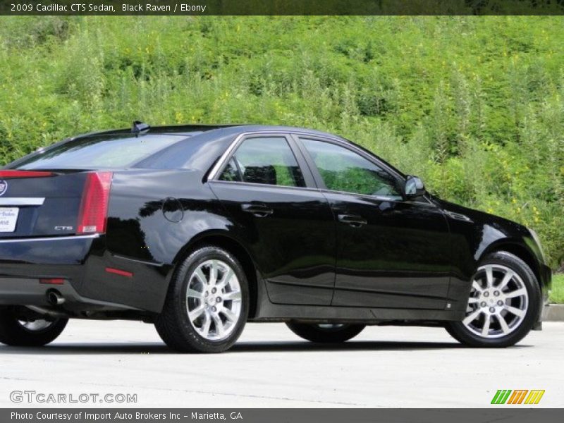 Black Raven / Ebony 2009 Cadillac CTS Sedan