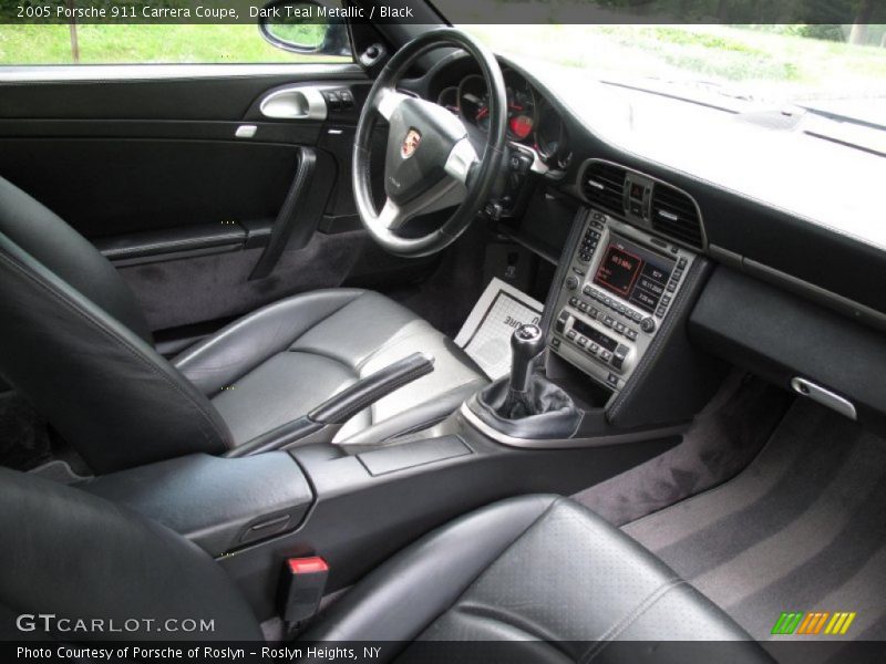 Dark Teal Metallic / Black 2005 Porsche 911 Carrera Coupe