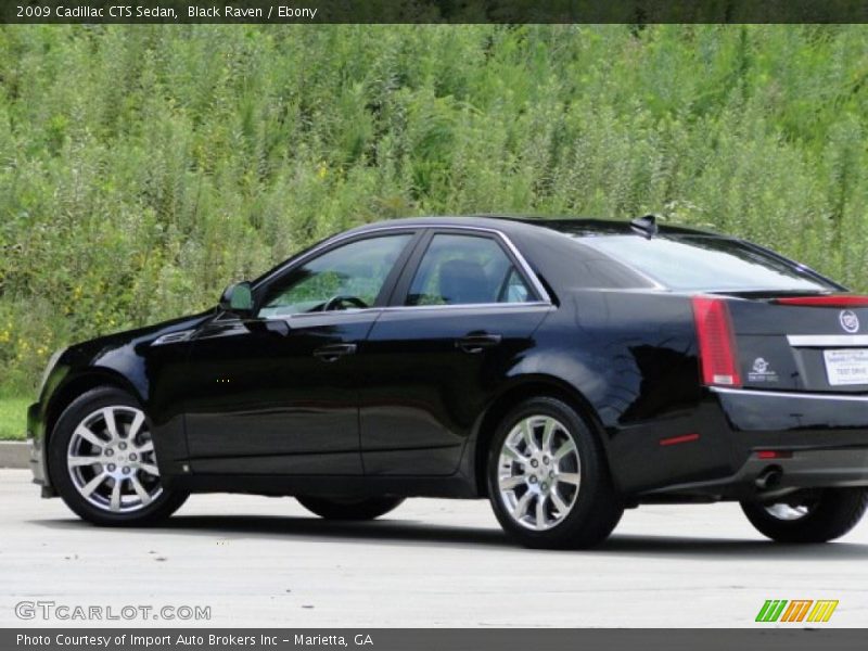 Black Raven / Ebony 2009 Cadillac CTS Sedan