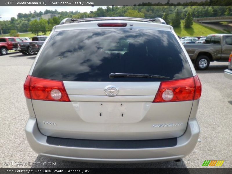 Silver Shadow Pearl / Stone 2010 Toyota Sienna XLE