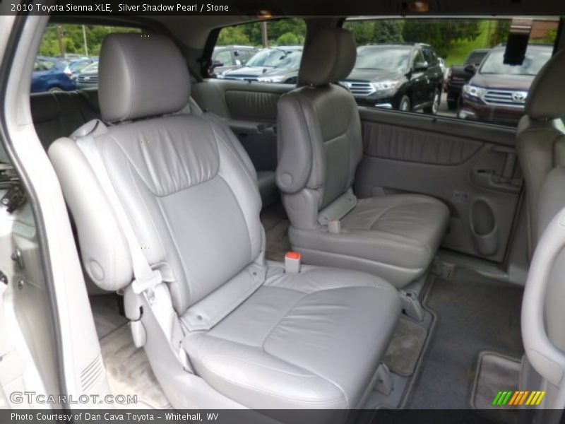 Silver Shadow Pearl / Stone 2010 Toyota Sienna XLE