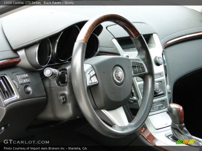 Black Raven / Ebony 2009 Cadillac CTS Sedan