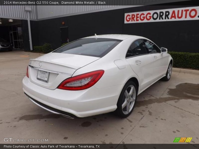 Diamond White Metallic / Black 2014 Mercedes-Benz CLS 550 Coupe