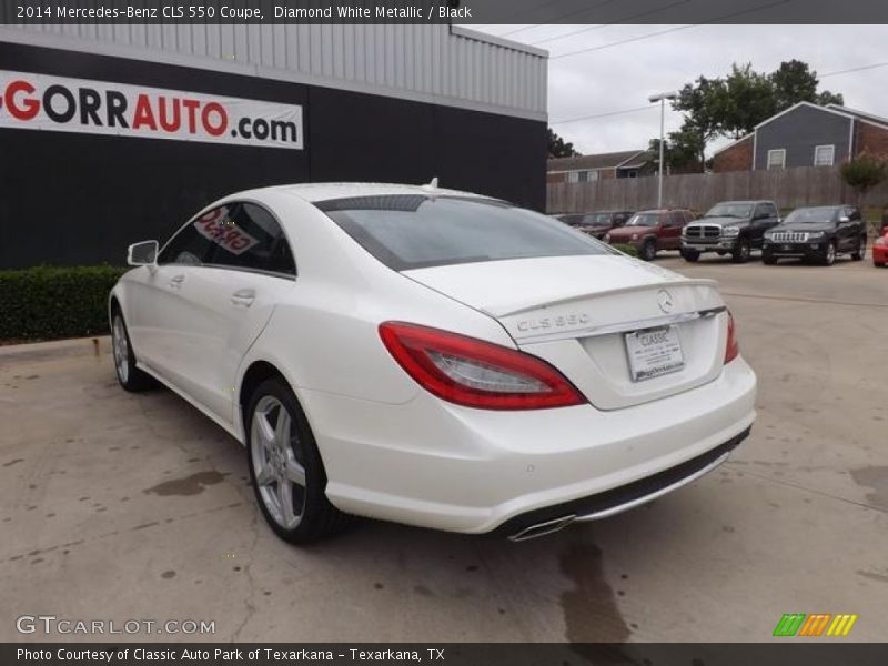 Diamond White Metallic / Black 2014 Mercedes-Benz CLS 550 Coupe