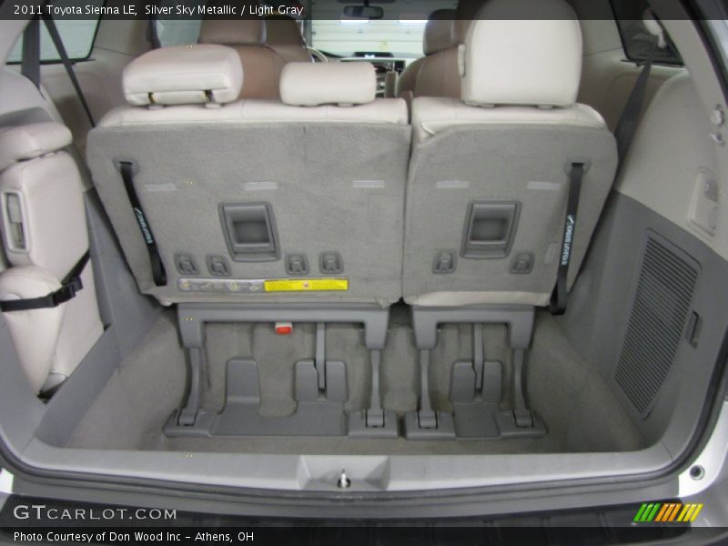 Silver Sky Metallic / Light Gray 2011 Toyota Sienna LE