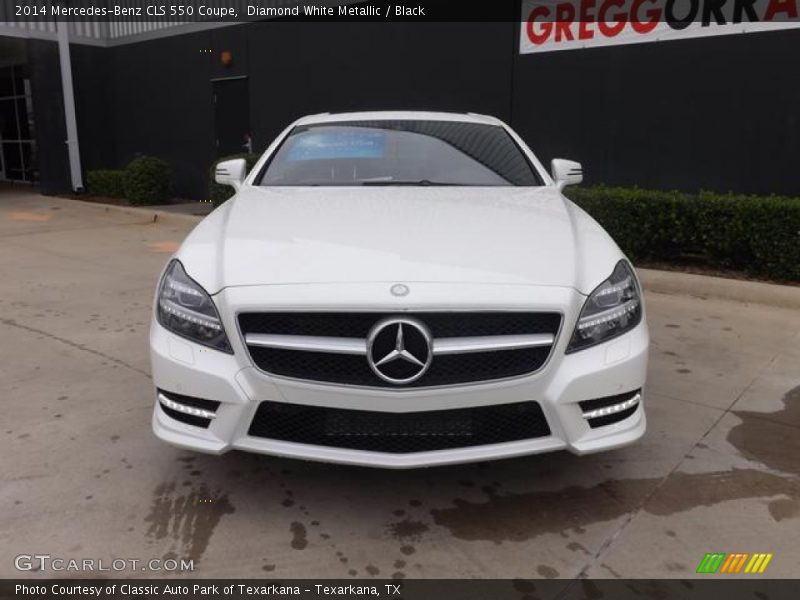 Diamond White Metallic / Black 2014 Mercedes-Benz CLS 550 Coupe