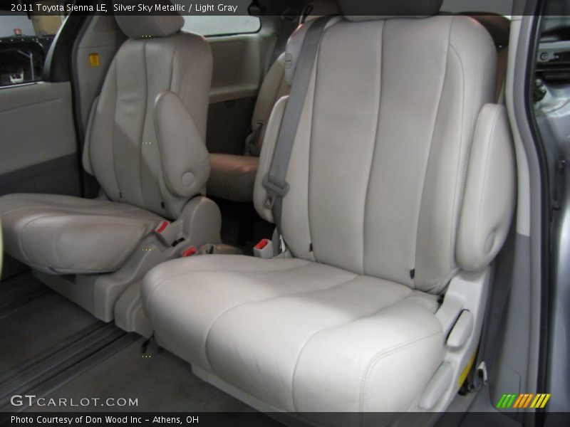 Silver Sky Metallic / Light Gray 2011 Toyota Sienna LE
