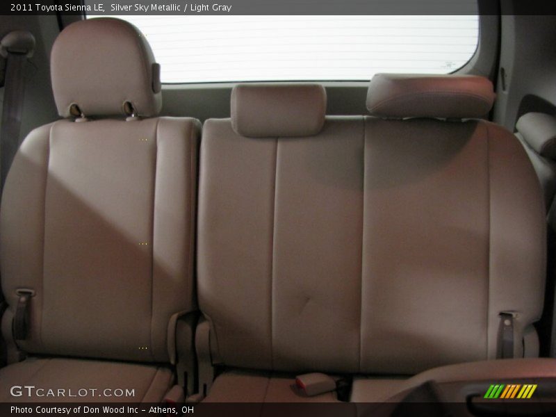 Silver Sky Metallic / Light Gray 2011 Toyota Sienna LE