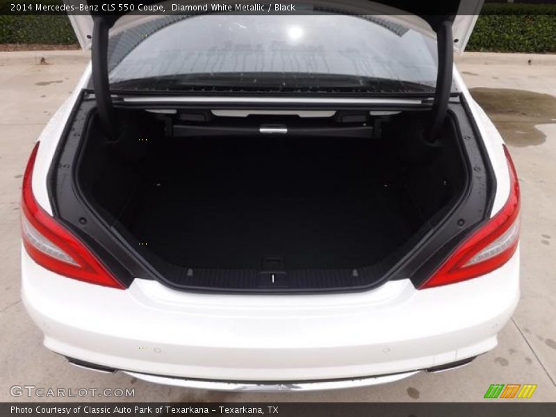 Diamond White Metallic / Black 2014 Mercedes-Benz CLS 550 Coupe