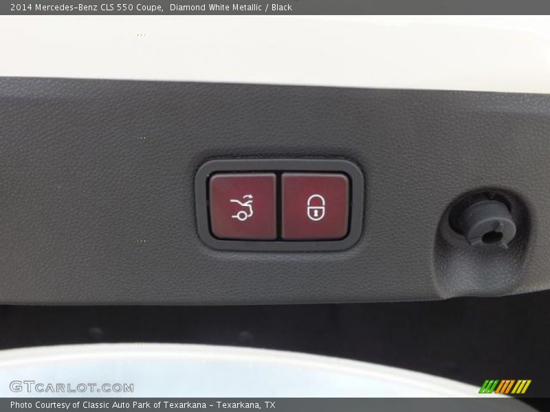 Diamond White Metallic / Black 2014 Mercedes-Benz CLS 550 Coupe