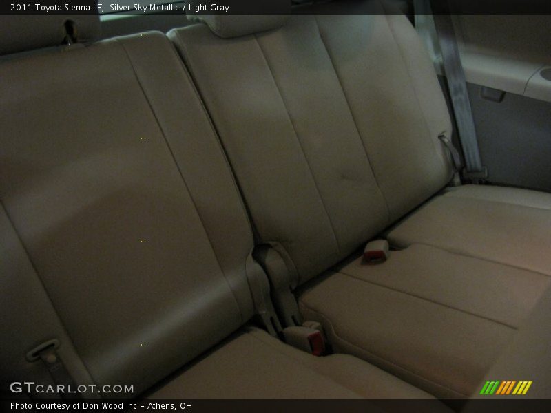 Silver Sky Metallic / Light Gray 2011 Toyota Sienna LE