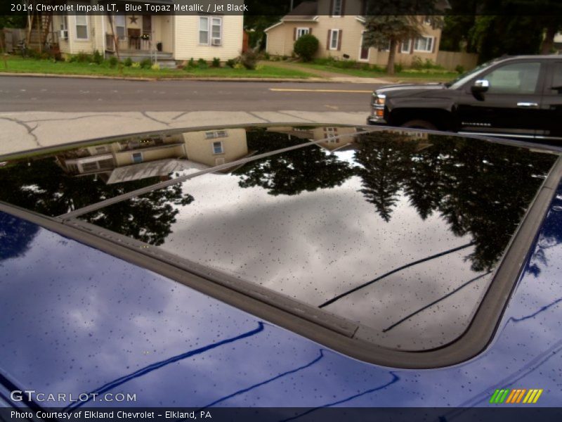 Blue Topaz Metallic / Jet Black 2014 Chevrolet Impala LT