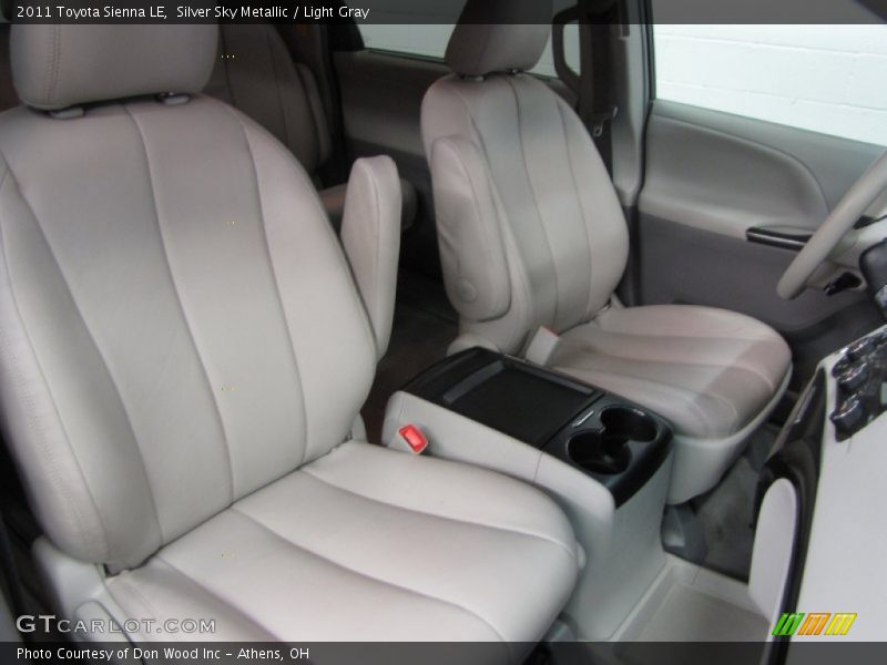 Silver Sky Metallic / Light Gray 2011 Toyota Sienna LE