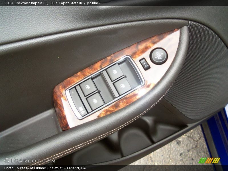 Blue Topaz Metallic / Jet Black 2014 Chevrolet Impala LT