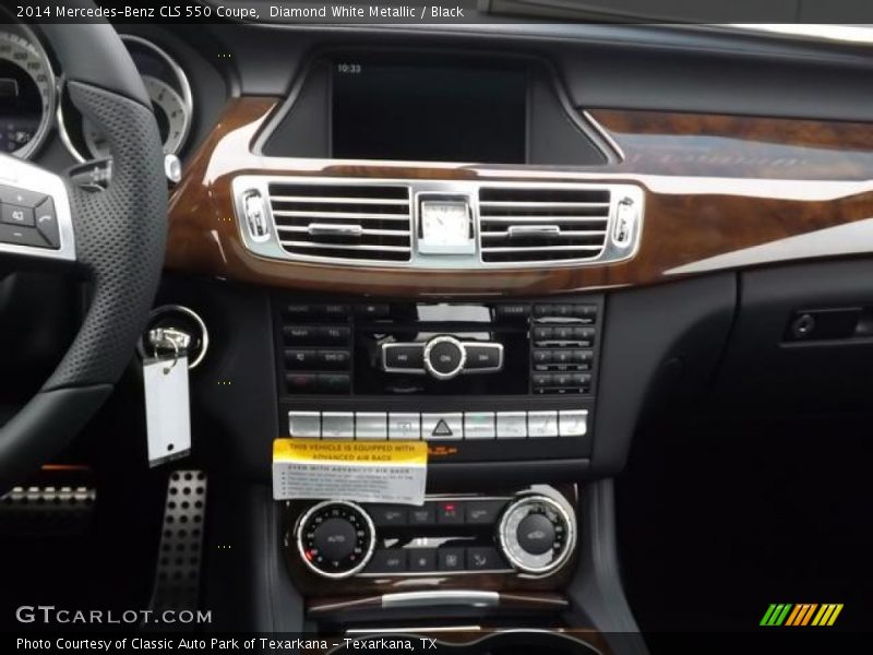 Diamond White Metallic / Black 2014 Mercedes-Benz CLS 550 Coupe