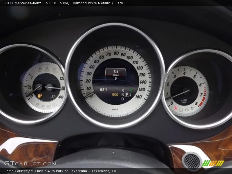 Diamond White Metallic / Black 2014 Mercedes-Benz CLS 550 Coupe