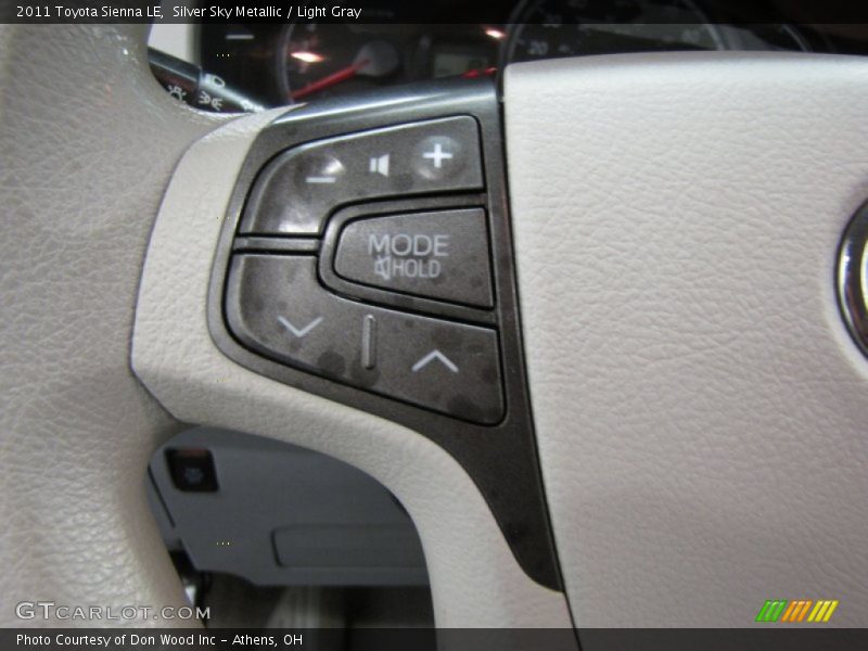Silver Sky Metallic / Light Gray 2011 Toyota Sienna LE