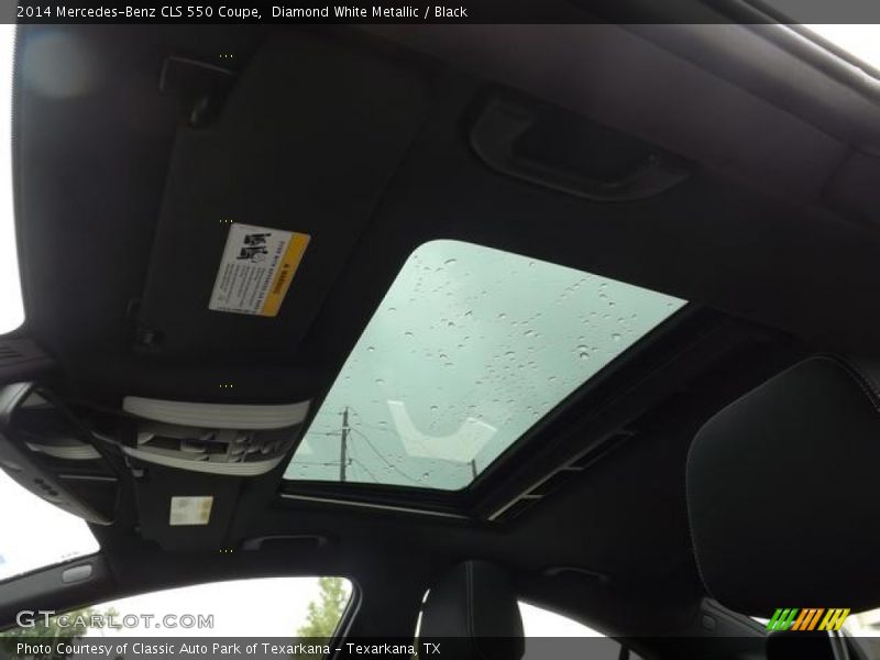 Diamond White Metallic / Black 2014 Mercedes-Benz CLS 550 Coupe
