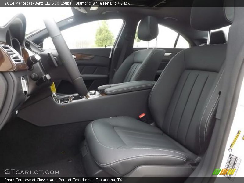Diamond White Metallic / Black 2014 Mercedes-Benz CLS 550 Coupe