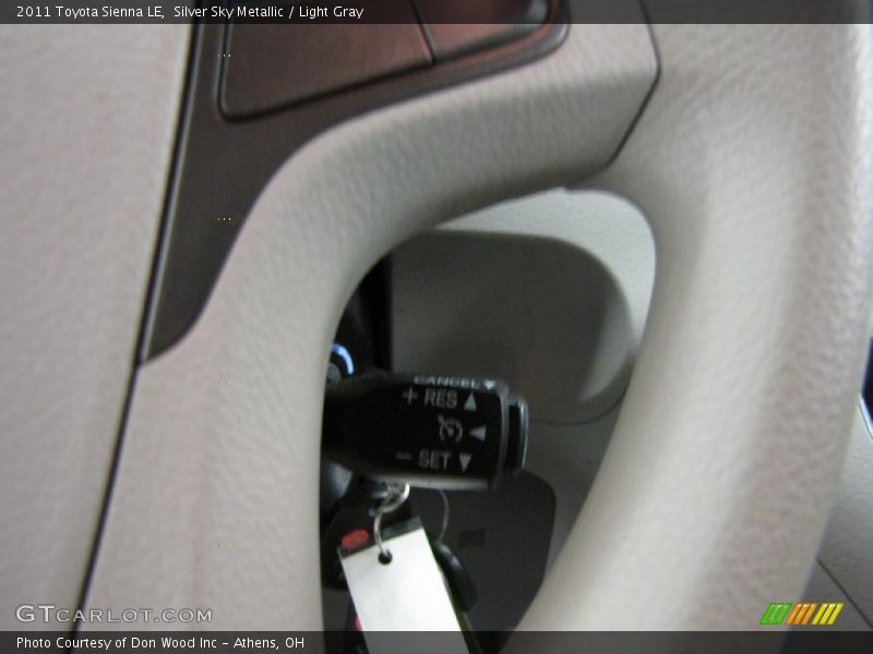 Silver Sky Metallic / Light Gray 2011 Toyota Sienna LE