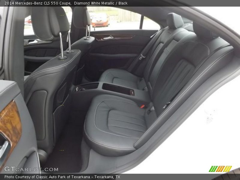 Diamond White Metallic / Black 2014 Mercedes-Benz CLS 550 Coupe