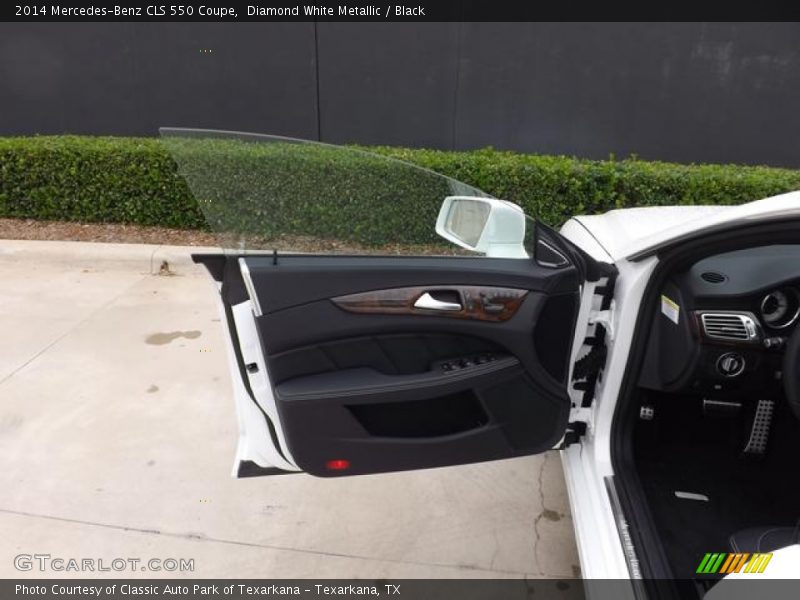 Diamond White Metallic / Black 2014 Mercedes-Benz CLS 550 Coupe